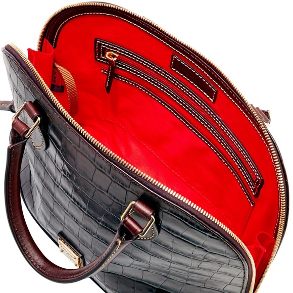 ✨NEW✨Dooney & Bourke OAKDALE ZIP ZIP Satchel in ESPRESSO/BROWN TMORO - Picture 3 of 16